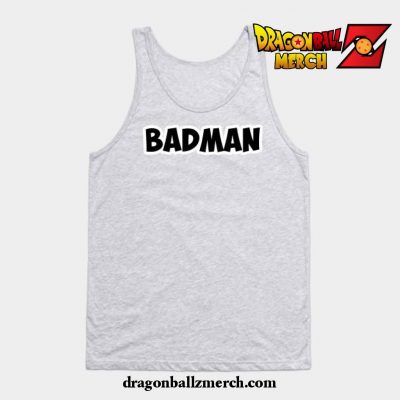Badman Vegeta (Back) Tank Top Gray / S