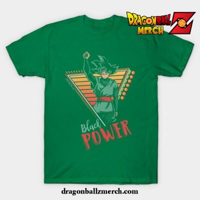 Black Power T-Shirt Green / S