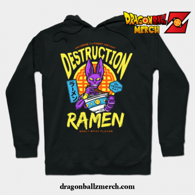 Destruction Ramen Hoodie Black / S