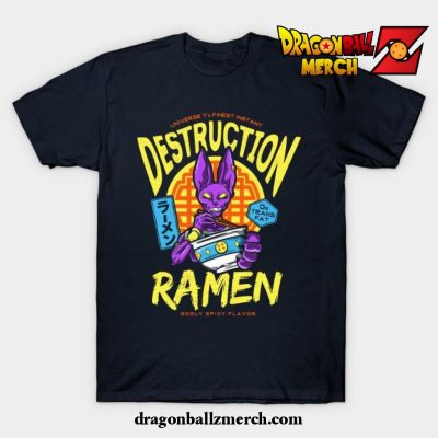 Destruction Ramen T-Shirt Navy Blue / S