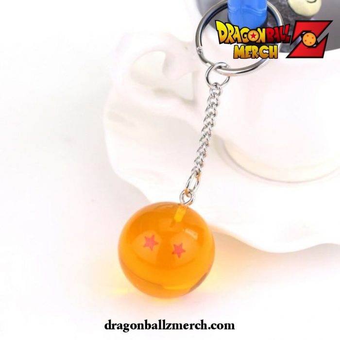 Dragon Ball Z 1-7 Stars Keychain 2