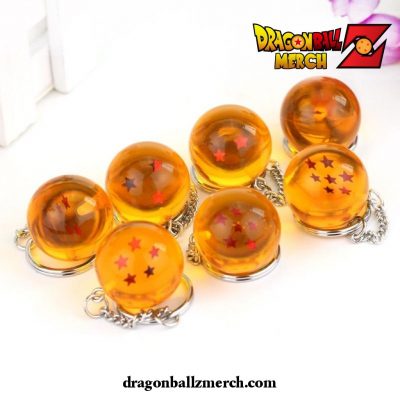 Dragon Ball Z 1-7 Stars Keychain