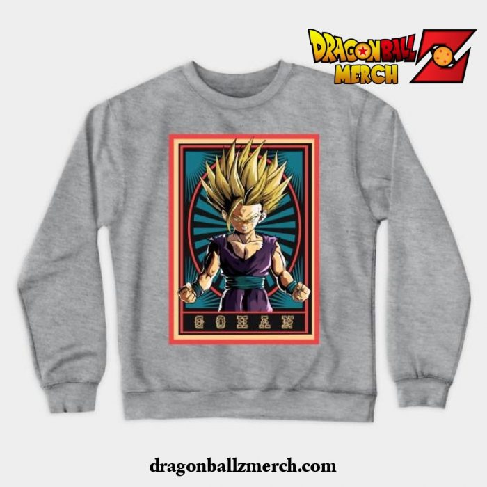 Dragon Ball Z - Gohan Crewneck Sweatshirt Gray / S