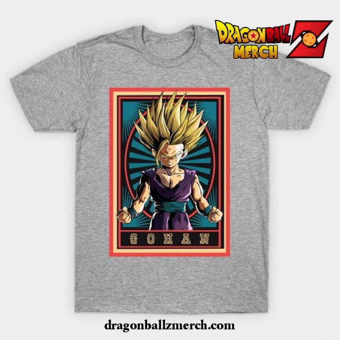 Dragon Ball Z - Gohan T-Shirt Gray / S