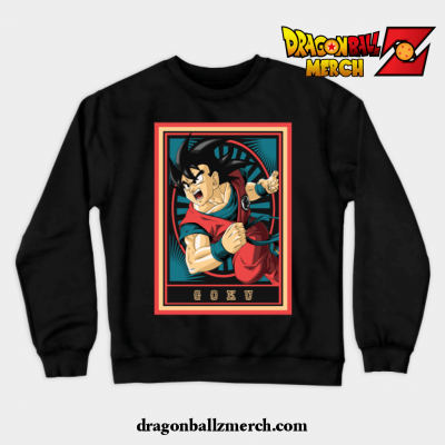 Dragon Ball Z - Goku Crewneck Sweatshirt Black / S