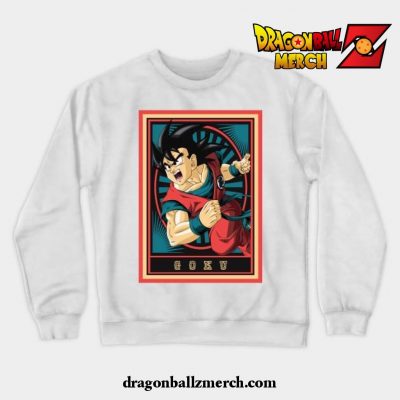 Dragon Ball Z - Goku Crewneck Sweatshirt White / S