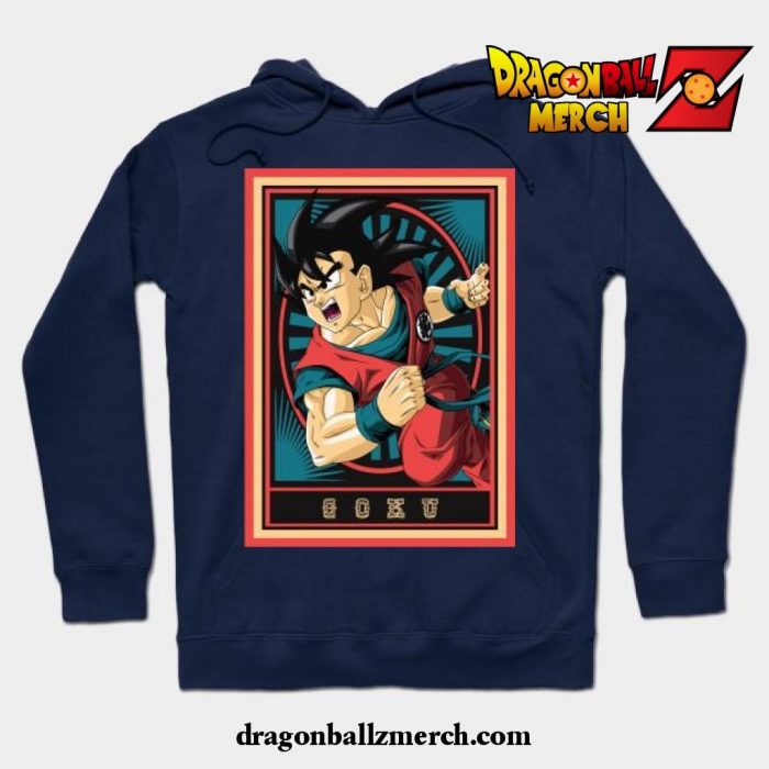 Dragon Ball Z - Goku Hoodie Navy Blue / S