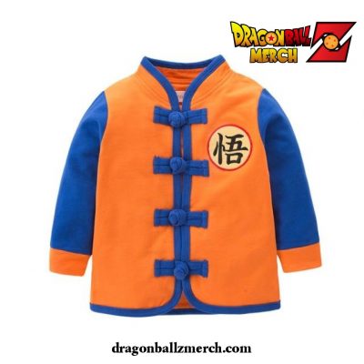 Dragon Ball Z Goku Orange Baby Onesie Cosplay Costume 140