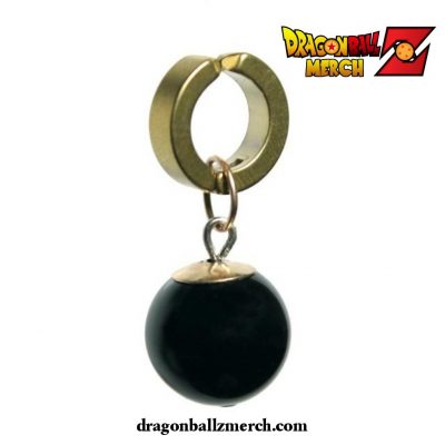 Dragon Ball Z Potara Earrings Black Clip / 1 Pairs