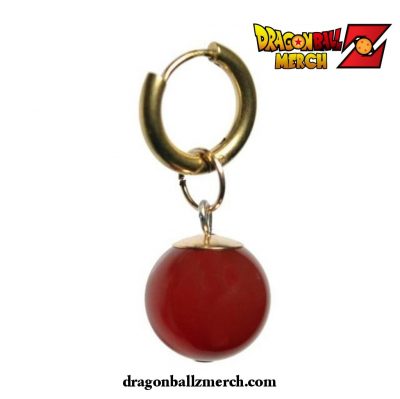 Dragon Ball Z Potara Earrings Red Pierced / 1 Pairs