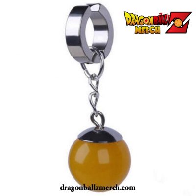 Dragon Ball Z Potara Earrings Yellow Clip / 1 Pairs