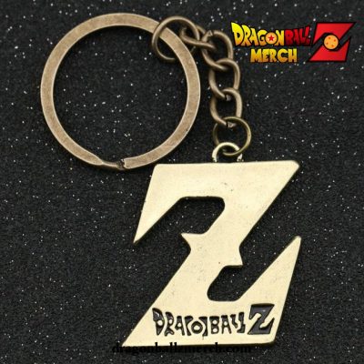 Dragon Ball Z Symbol Logo Keychain Bronze