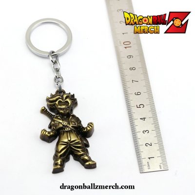 Dragon Ball Z Trunks Metal Keychain