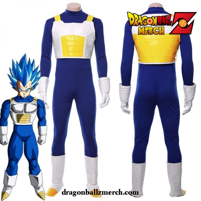 Dragon Ball Z Vegeta Jumpsuit Cosplay Costume Outfit - Dragon Ball Z Store