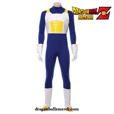 Dragon Ball Z Vegeta Jumpsuit Cosplay Costume Outfit Male / L
