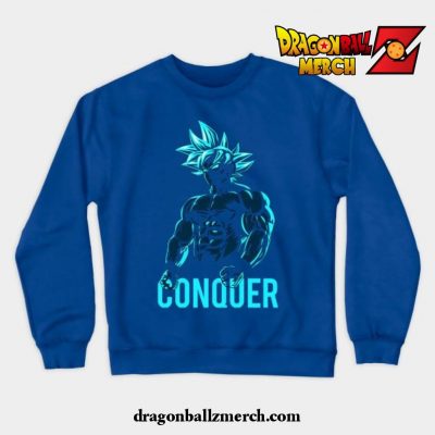 Dragon_Ballz Crewneck Sweatshirt Blue / S