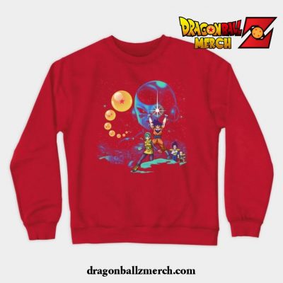 Dragon Wars Z Crewneck Sweatshirt Red / S