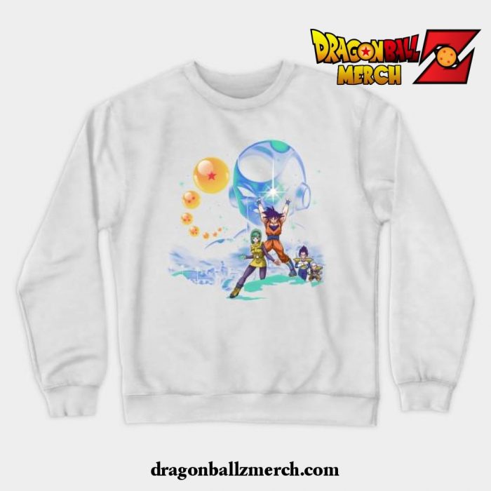 Dragon Wars Z Crewneck Sweatshirt White / S