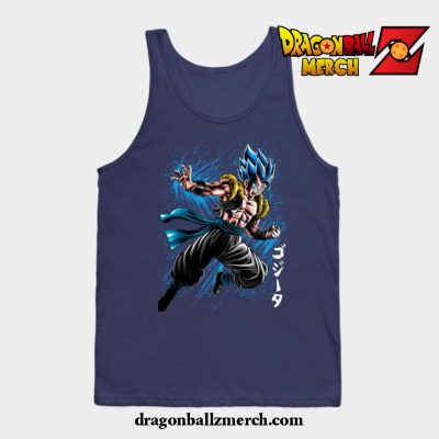 Fusion Ink Attack Tank Top Navy Blue / S