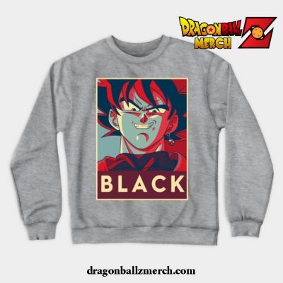 Goku Black Crewneck Sweatshirt Gray / S