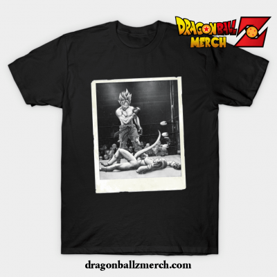 Goku V Frieza - Ali Edition T-Shirt Black / S