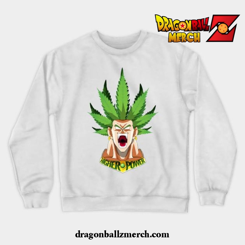 Higher Power Crewneck Sweatshirt White / S