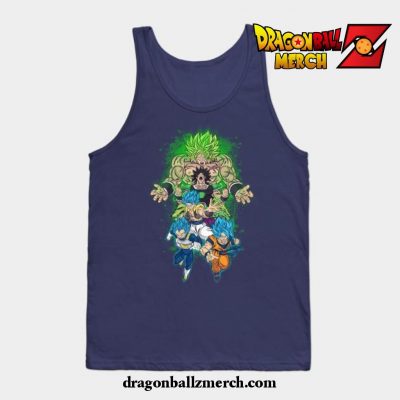 Legendary Super Saiyan Tank Top Navy Blue / S