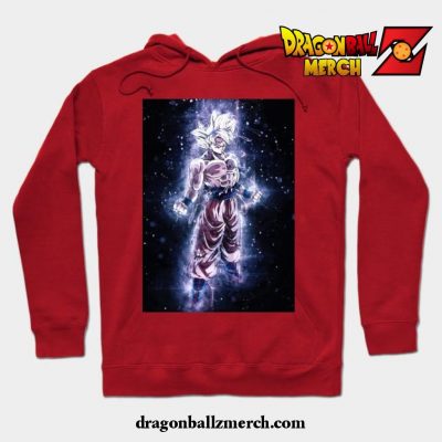 Mastered Ultra Instinct Goku Hoodie Red / S