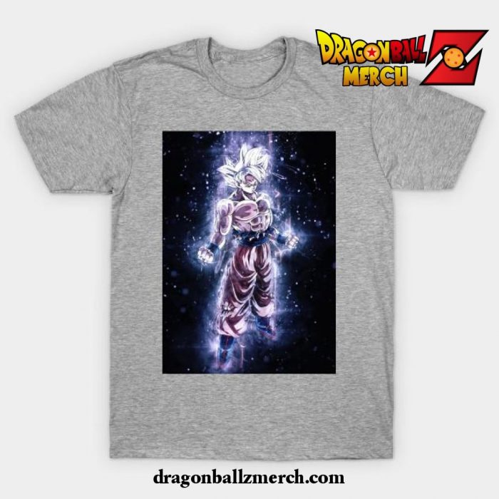 Mastered Ultra Instinct Goku T-Shirt Gray / S