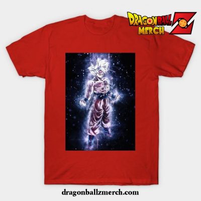 Mastered Ultra Instinct Goku T-Shirt Red / S