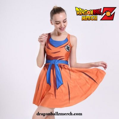 New Dragon Ball Z Dress 3D Cosplay Costume Style 1 / L