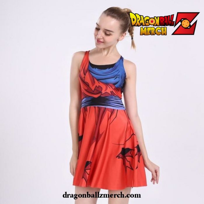 New Dragon Ball Z Dress 3D Cosplay Costume Style 2 / Xl