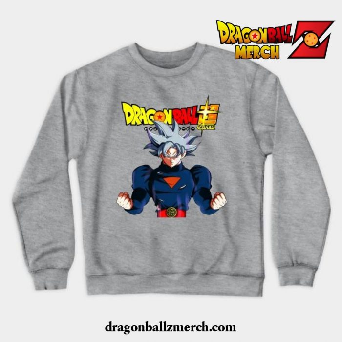 Son Goku Zeno Crewneck Sweatshirt Gray / S