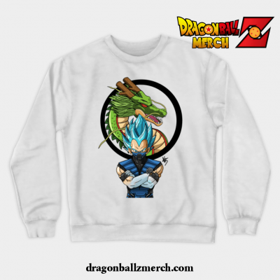 Sub Zero Vegeta Crewneck Sweatshirt White / S