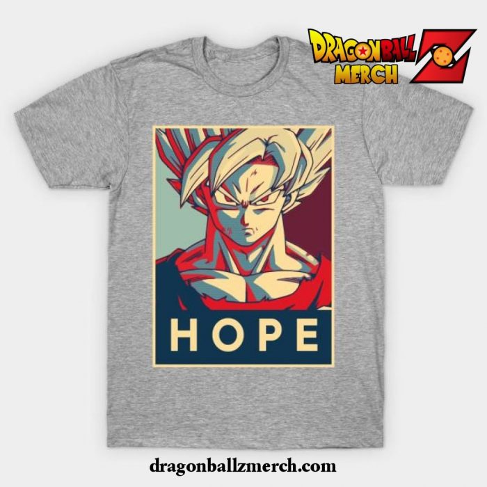 Super Saiyan Goku T-Shirt Gray / S