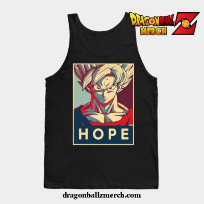 Super Saiyan Goku Tank Top Black / S