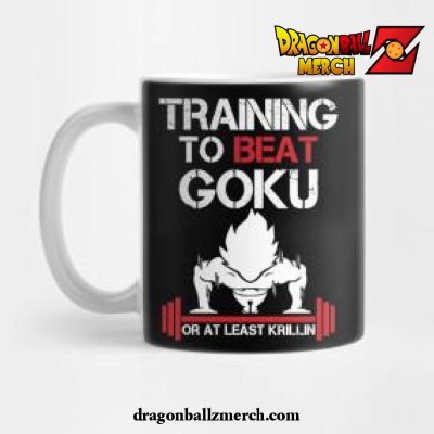 Tranning To Beat Goku Mug