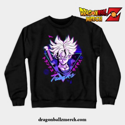 Trunks Dragonball Lofi Crewneck Sweatshirt Black / S