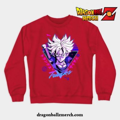 Trunks Dragonball Lofi Crewneck Sweatshirt Red / S