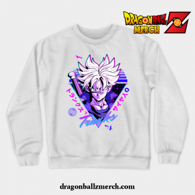 Trunks Dragonball Lofi Crewneck Sweatshirt White / S