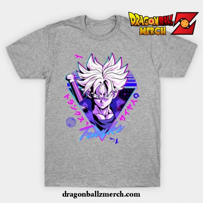 Trunks Dragonball Lofi T-Shirt Gray / S
