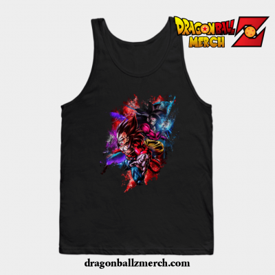 Two Wukong Tank Top Black / S