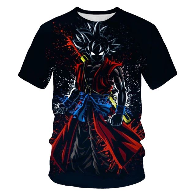 Cool Goku Art Style T-shirt