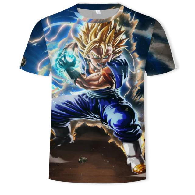 Goku Super Saiyan New Style T-shirt - Dragon Ball Z Store