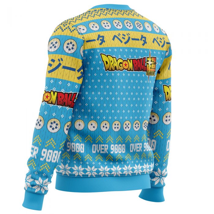 Christmas Vegeta Dragon Ball Z men sweatshirt SIDE BACK mockup 1 - Dragon Ball Z Store