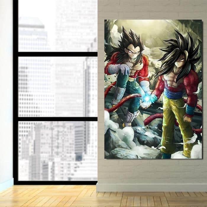 Dragon Ball Wall Arts - Goku SSJ4 DBZ store » Dragon Ball Store