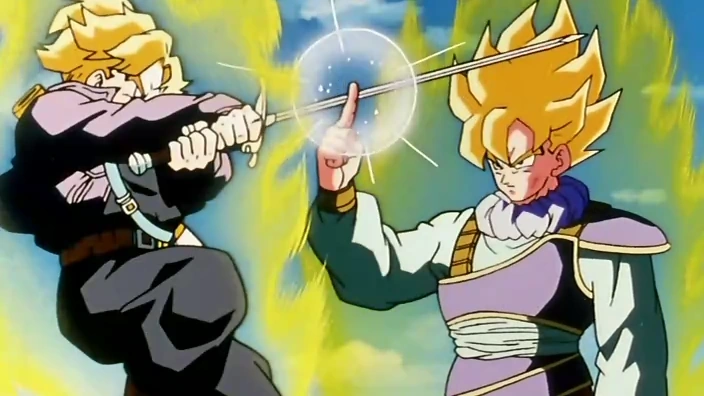 Goku and Future Trunks The Saiyan Duo