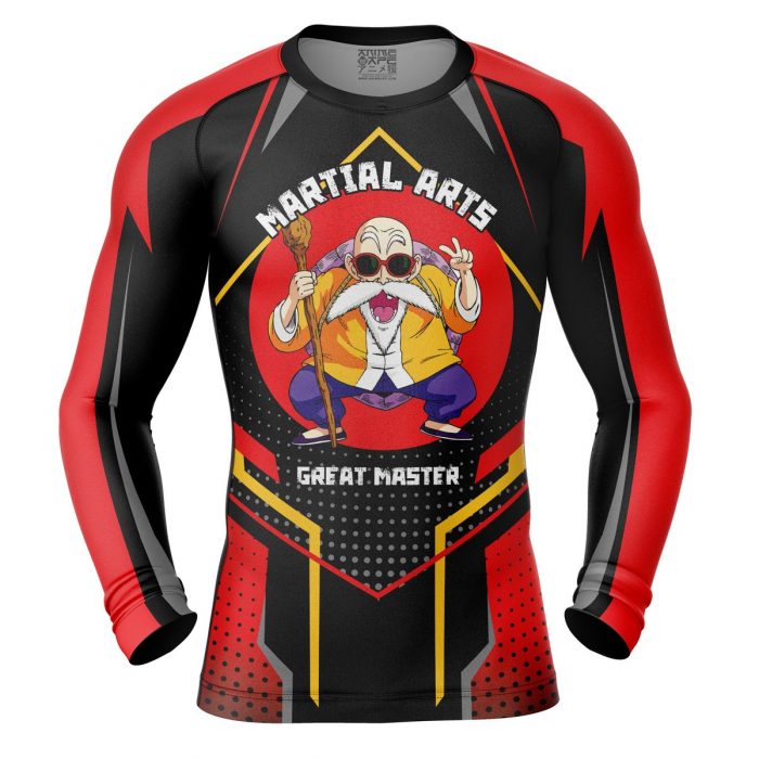 Master Roshi Compression Shirt Rash Guard front - Dragon Ball Z Store